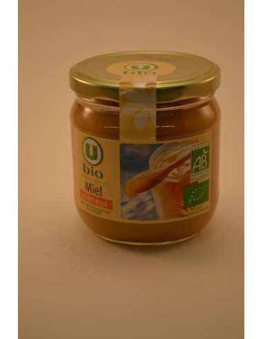 MIEL CREMEUX U BIO P/VERRE500G - Petits déjeuners MIEL CREMEUX U BIO P/VERRE500G - Petits déjeuners