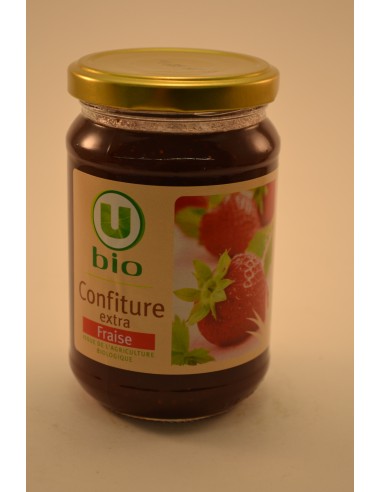 CONFITURE FRAISE U BIO 360G - Petits déjeuners CONFITURE FRAISE U BIO 360G - Petits déjeuners