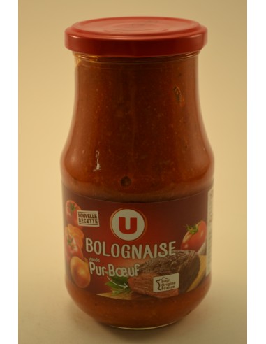 420G SAUCE BOLOGNAISE U - Sauces 420G SAUCE BOLOGNAISE U - Sauces
