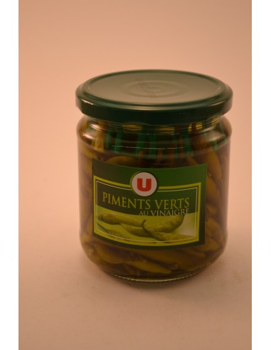 PIMENTS VERTS U BOCAL 27CL - Sauces PIMENTS VERTS U BOCAL 27CL - Sauces