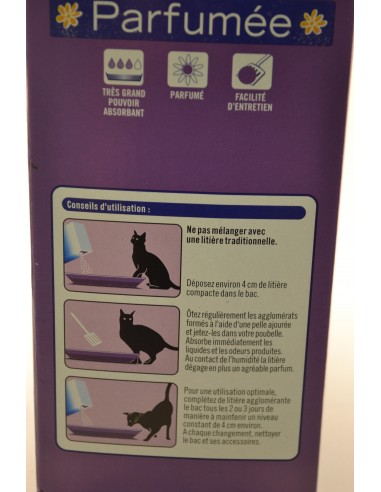 LITIERE MINERALE AGGLO U 5L - Chiens & Chats LITIERE MINERALE AGGLO U 5L - Chiens & Chats